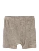 Name It Nmmwang Wool Needle Boxer Beige