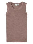 Name It Nmfwang Wool Needle Tank Top Beige