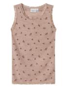 Name It Nmfwang Wool Needle Tank Top Rosa
