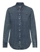 Lauren Ralph Lauren Classic Fit Denim Shirt Blå