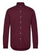 Polo Ralph Lauren Featherweight Mesh-Lsl-Knt Burgundy