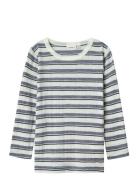 Name It Nmmwang Wool Needle Ls Top Noos Blå