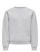 Kids Only Kogsweat L/S Crew Over Swt Noos Grå