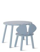 Nofred Mouse Childrens Table And Chair Blå