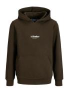 Jack & J S Jjesoho Sweat Hood Noos Jnr Brun
