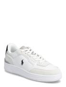 Polo Ralph Lauren Open Masters Suede-Paneled Sneaker Vit