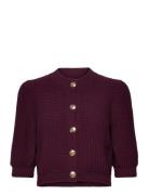 Ba&sh Cardigan Garance Burgundy