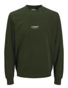Jack & J S Jjesoho Sweat Crew Neck Sn Jnr Grön