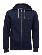 Polo Ralph Lauren Cotton-Blend-Fleece Hoodie Blå