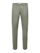 Selected Slh175-Slim New Miles Flex Pant Noos Khaki Green