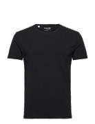 Selected Slhael Ss O-Neck Tee B Svart