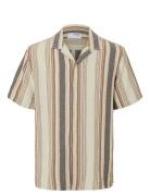 Selected Slhrelaxed-Sal Ss Shirt Resort W Multi/patterned