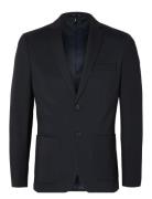 Selected Slhslim-Delon Jersey Blz Flex Noos Marinblå