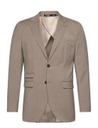 Selected Slhslim-Myloelton Wool Blz Noos Beige