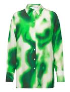 Selected Slfclaudine Ls Shirt B Grön
