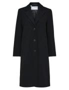 Selected Slfnew Alma Wool Coat Noos Svart