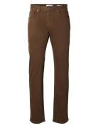 Selected Slh196-Straight Ben Marlon Jeans Noos Brun