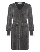 Selected Slfanita Agnethe Ls Short Dress Svart
