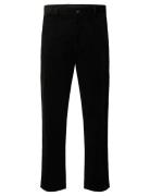 Selected Slhregular-Bowie Corduroy Trs Ex Svart