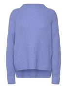 Selected Slfselma Ls Knit Pullover Blå