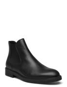 Selected Slhblake Leather Chelseaoot Svart