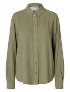 Selected Slfviva Ls Shirt Noos Grön