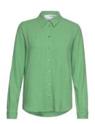 Selected Slfviva Ls Sun Shirt Noos Grön