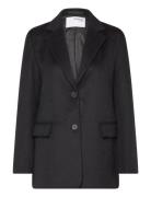 Selected Slfsasja Wool Blazer B Svart