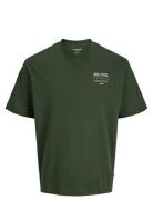 Jack & J S Jjeurban Edge Studio Tee Ss O-Neck Jnr Grön