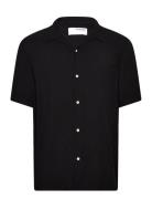 Selected Slhrelax-Karlsson Shirt Ss Svart
