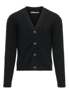 Kids Only Kogmandy Ls Short Boxy Cardigan Knt Noos Svart