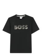 BOSS Short Sleeves Tee-Shirt Svart
