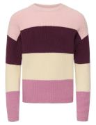 Kids Only Kogsandy L/S Stripe Pullover Knt Noos Multi/patterned