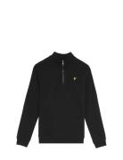 Lyle & Scott Quarter Zip Pullover Svart