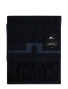 J. Lindeberg Champ Double Sided Scarf Marinblå