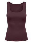 ONLY Onlea S/L 2-Ways Fit Top Jrs Noos Burgundy
