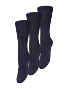 Becksöndergaard Telma Solid Sock 3 Pack Marinblå