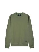 Mads Nørgaard Light Terry Asker Sweat Khaki Green