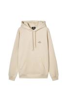 Mads Nørgaard Standard Hoodie Logo Sweat Kräm