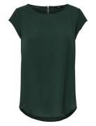 ONLY Onlvic S/S Solid Top Ptm Grön