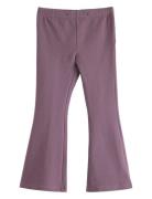 Lindex Leggings Flare Brushed Inside Lila
