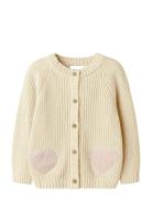Lil'Atelier Nmfemlen Len Ls Knit Card Lil Kräm