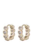 SNÖ Of Sweden Lovely Crystal Ring Ear Guld