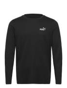 PUMA Ess No. 1 Logo Longsleeve Tee Svart