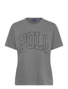 Polo Ralph Lauren Logo Jersey Crewneck Tee Grå