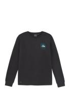 Indian Blue Jeans T-Shirt Ls Round Print Svart