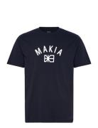 Makia Port T-Shirt Marinblå