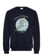 Makia Hunted Sweatshirt Marinblå