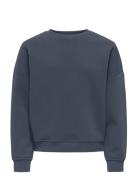 Kids Only Kogsweat L/S Crew Over Swt Noos Blå
