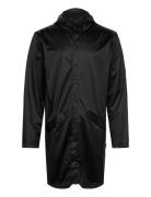 Rains Long Jacket W3 Svart
